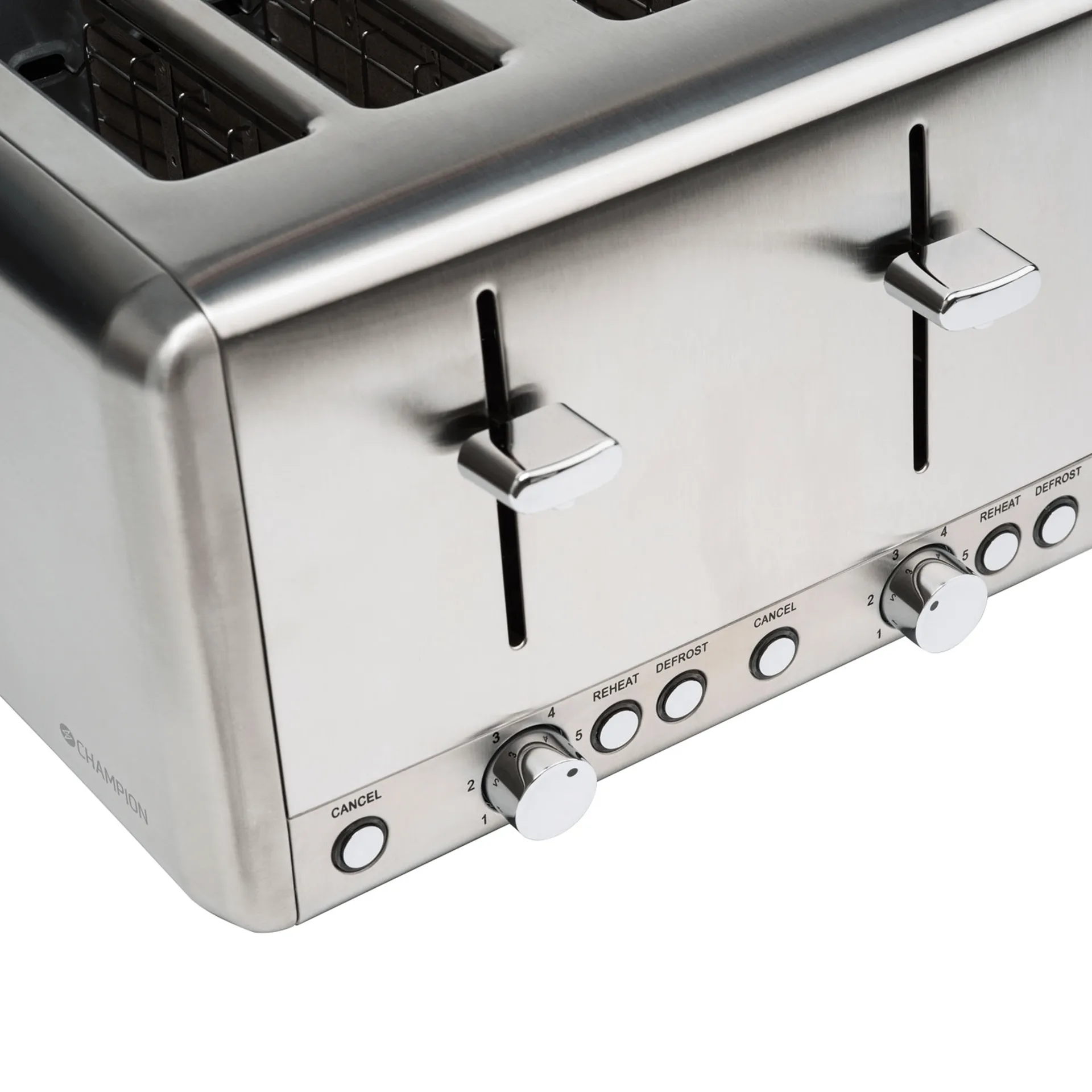 Champion toaster 4-slice, Stainless steel Champion