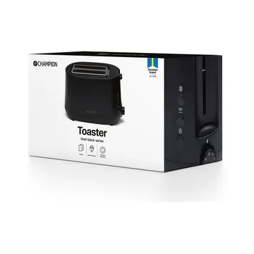 Champion toaster - Matte black - Champion