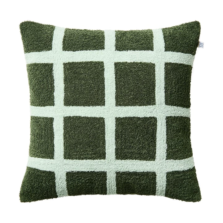Check cushion cover 50x50 cm, Cactus Green-Aqua Chhatwal & Jonsson