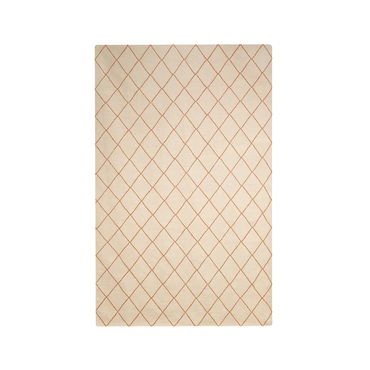 Diamond Rug - Off white/orange, 230x336 cm - Chhatwal & Jonsson