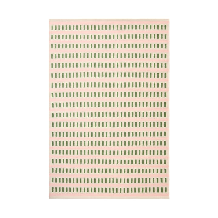 Ladakh wool rug - Offwhite-green-pink, 230x320cm - Chhatwal & Jonsson