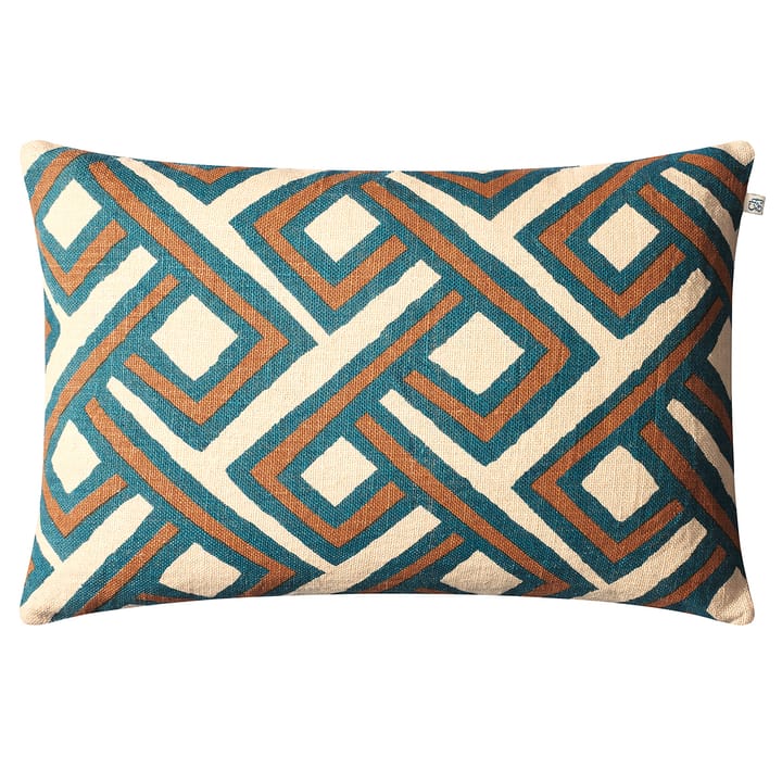 Lanka cushion cover 40x60 cm, palace blue-taupe Chhatwal & Jonsson