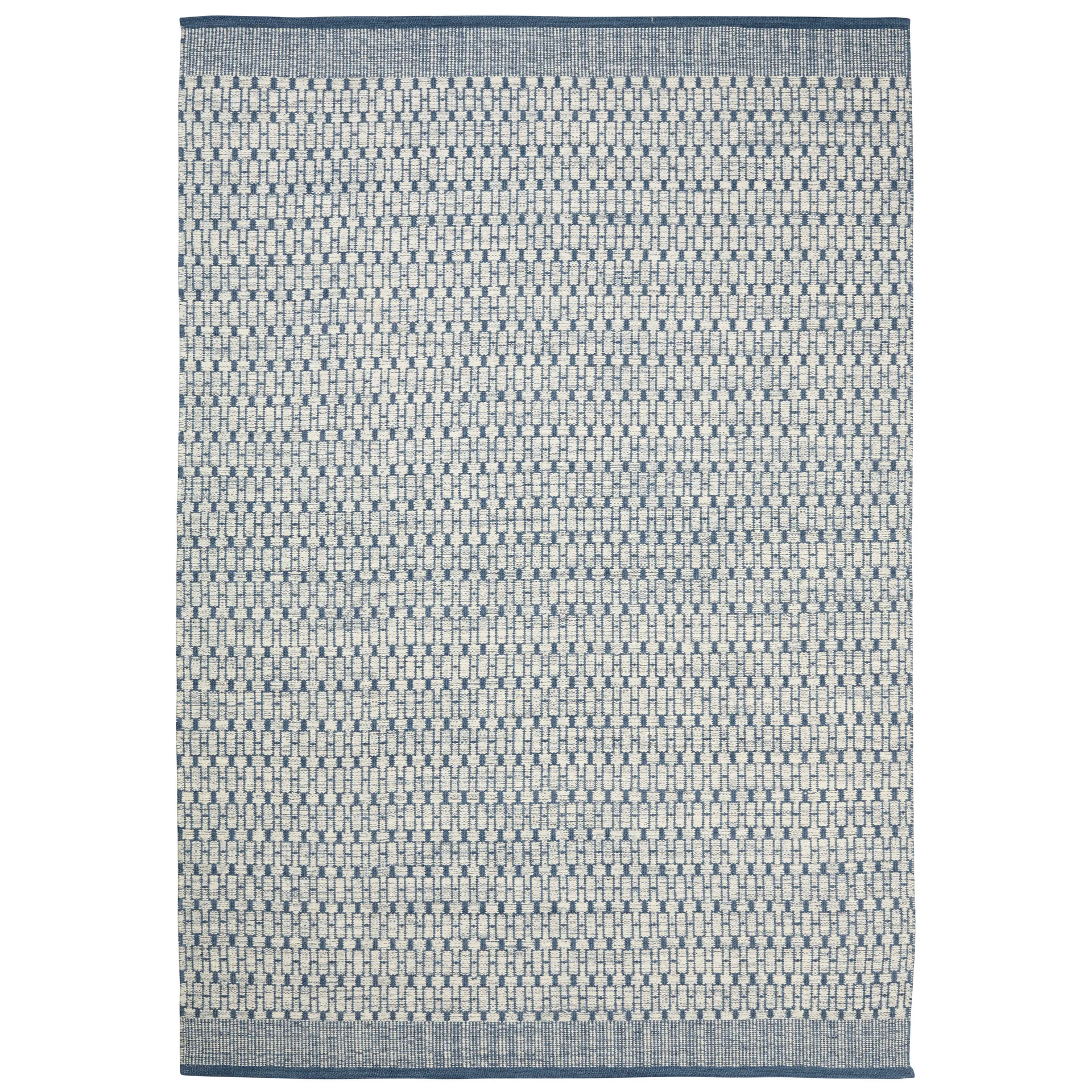 Mahi rug 200x300 cm, Off white-blue Chhatwal & Jonsson