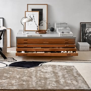 Abstract rug 200x300 cm - Ivory - Classic Collection