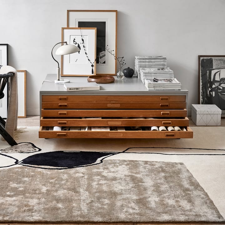 Abstract rug 200x300 cm, Ivory Classic Collection