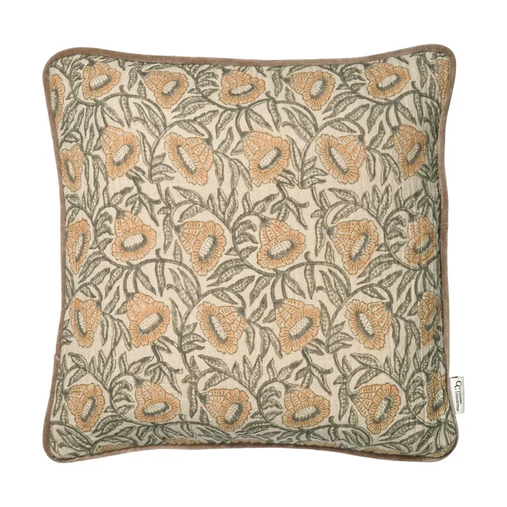 Bell cushion cover 50x50 cm - Yellow - Classic Collection
