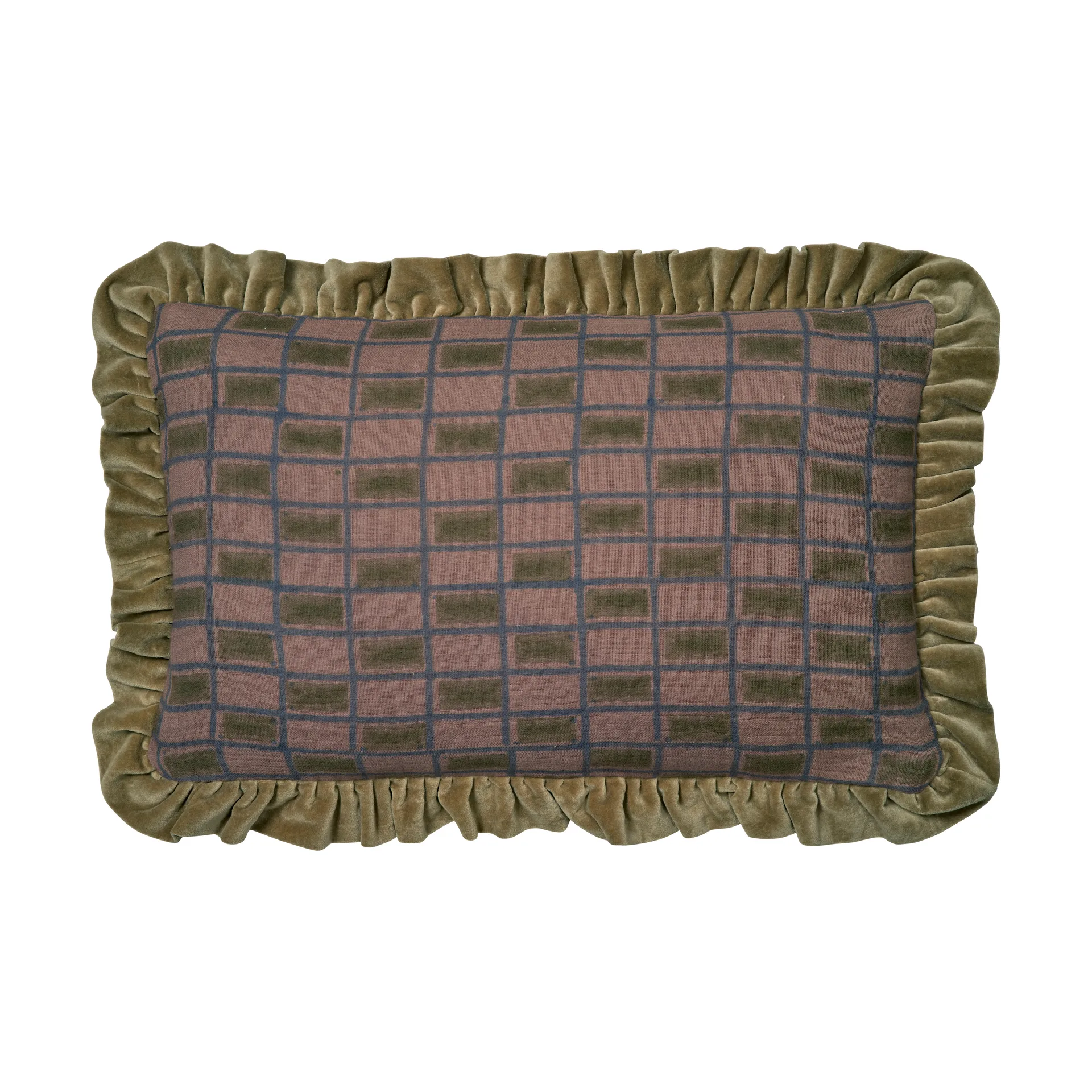 Block cushion cover 40x60 cm, Purple Classic Collection