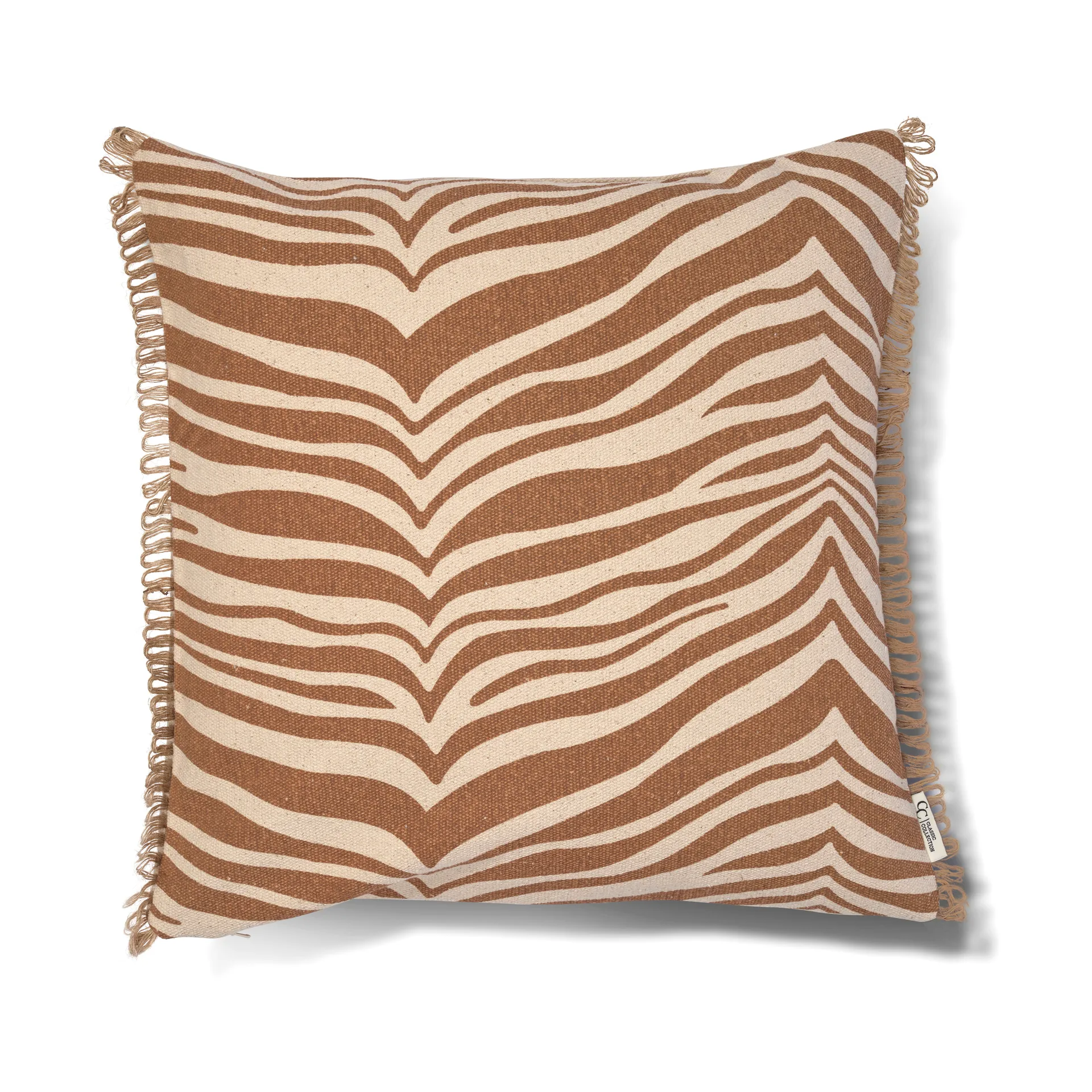 Classic Collection Zebra cushion 50x50 cm, Glazed Ginger Classic Collection