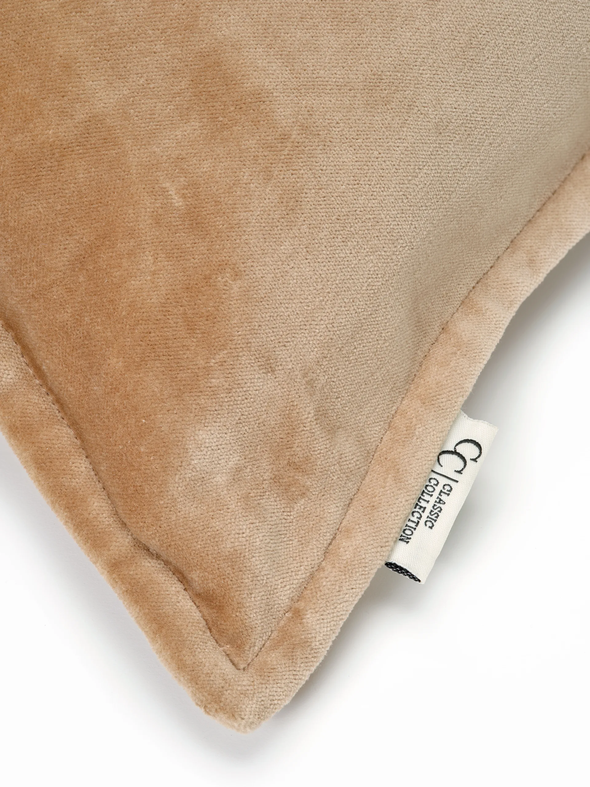 Classic Velvet cushion cover 50x50 cm, Brown Classic Collection