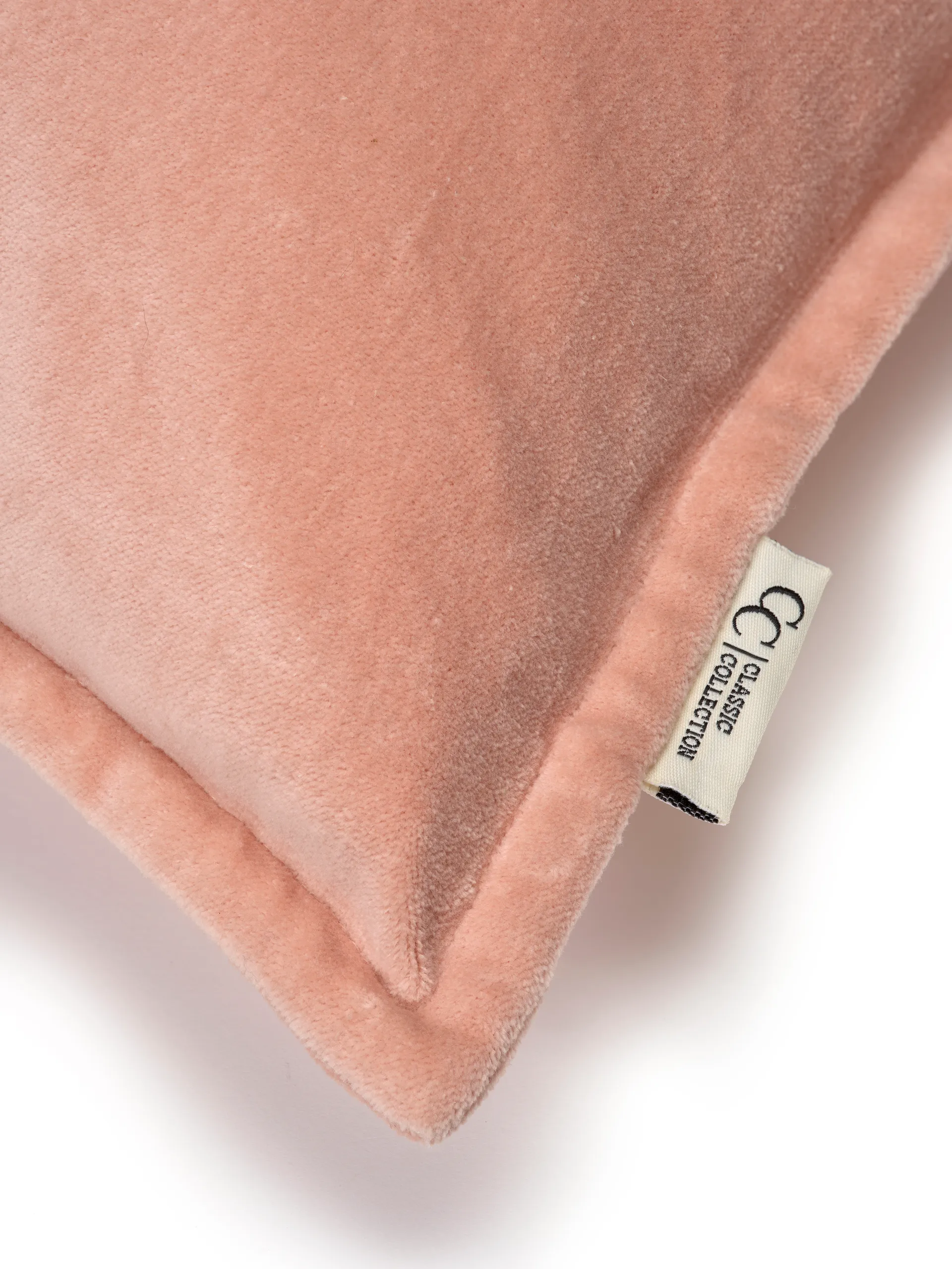 Classic Velvet cushion cover 50x50 cm, Coral Classic Collection