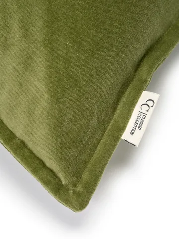 Classic Velvet cushion cover 50x50 cm - Green - Classic Collection