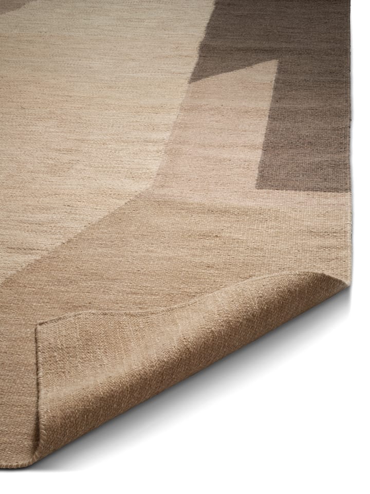 Cliff wool rug 200x300 cm, Beige Classic Collection