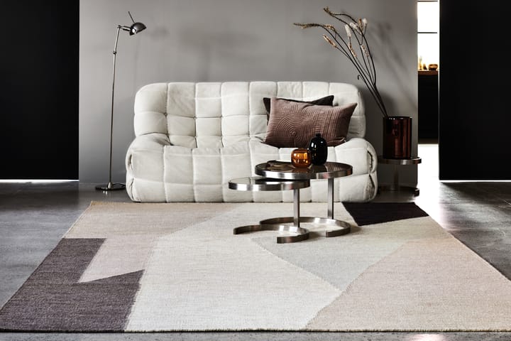 Cliff wool rug 200x300 cm, Beige Classic Collection