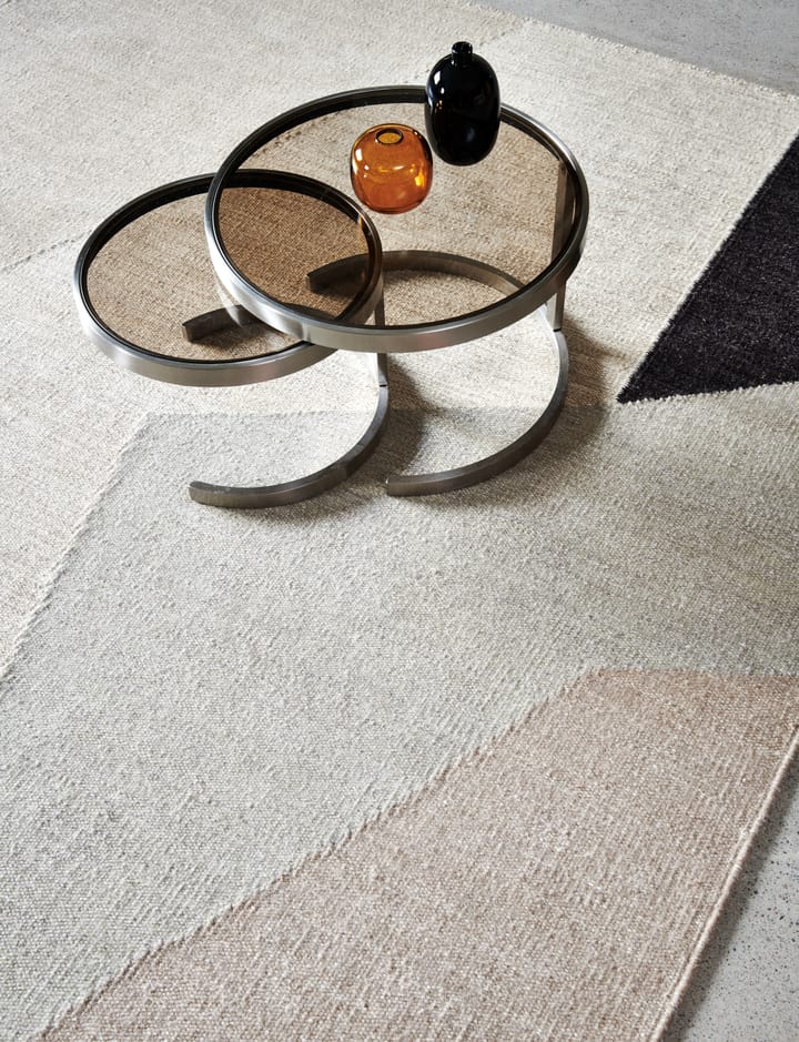 Cliff wool rug 200x300 cm, Beige Classic Collection