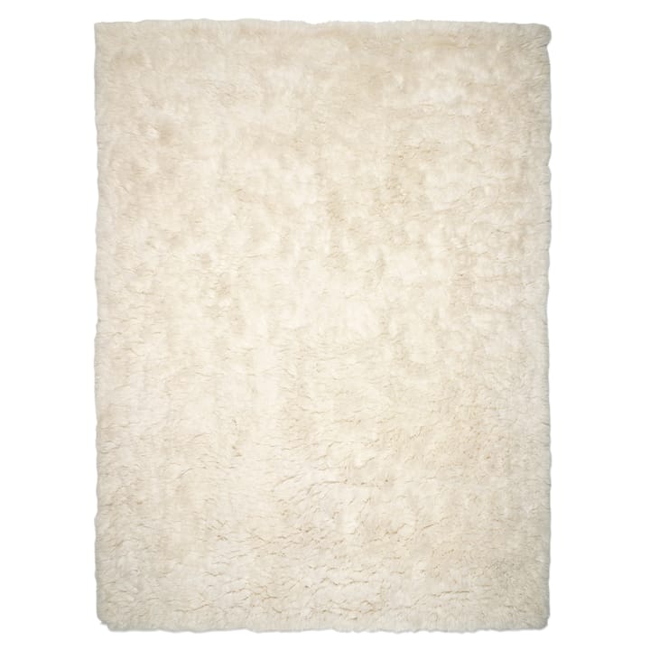 Cloudy wool rug 170x230 cm, Natural-white Classic Collection