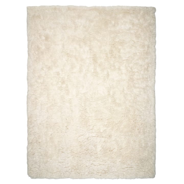 Cloudy wool rug 200x300 cm, Natural white Classic Collection