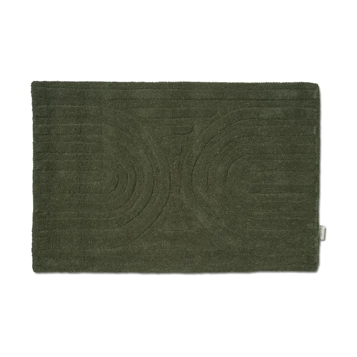 Curve doormat 60x90 cm - Green - Classic Collection
