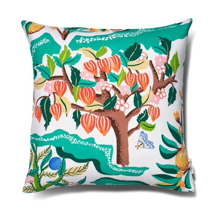 Cushion cover Botanical Cherry 50x50 cm - White - Classic Collection