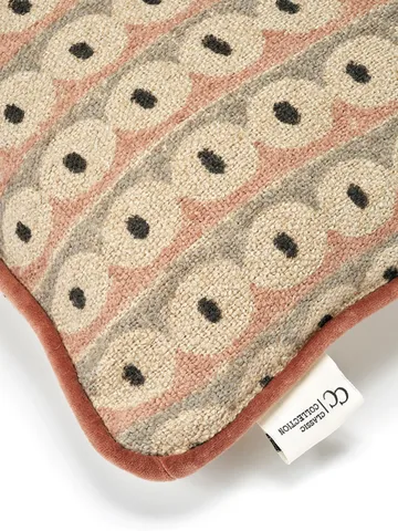 Dot cushion cover 40x60 cm - Mocha - Classic Collection