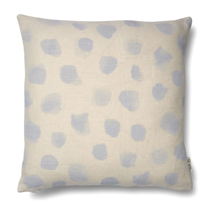 Dotty cushion cover 50x50 cm, White-illusion blue Classic Collection