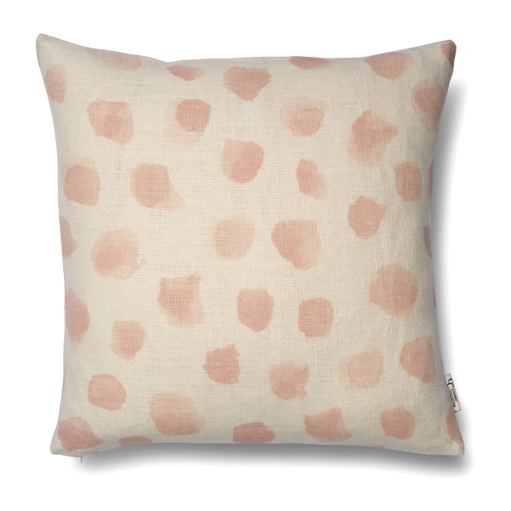 Dotty cushion cover 50x50 cm, White-rose smoke Classic Collection