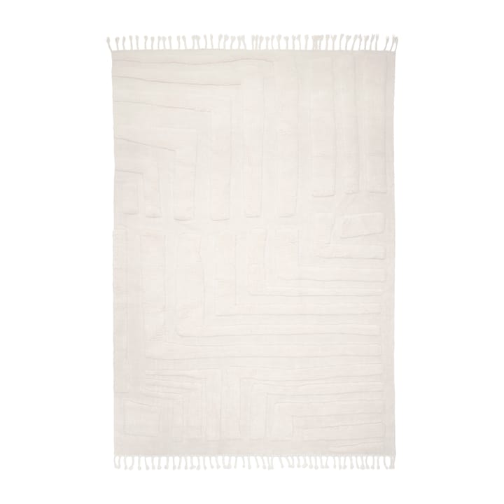 Field wool rug 200x300 cm - Ivory - Classic Collection