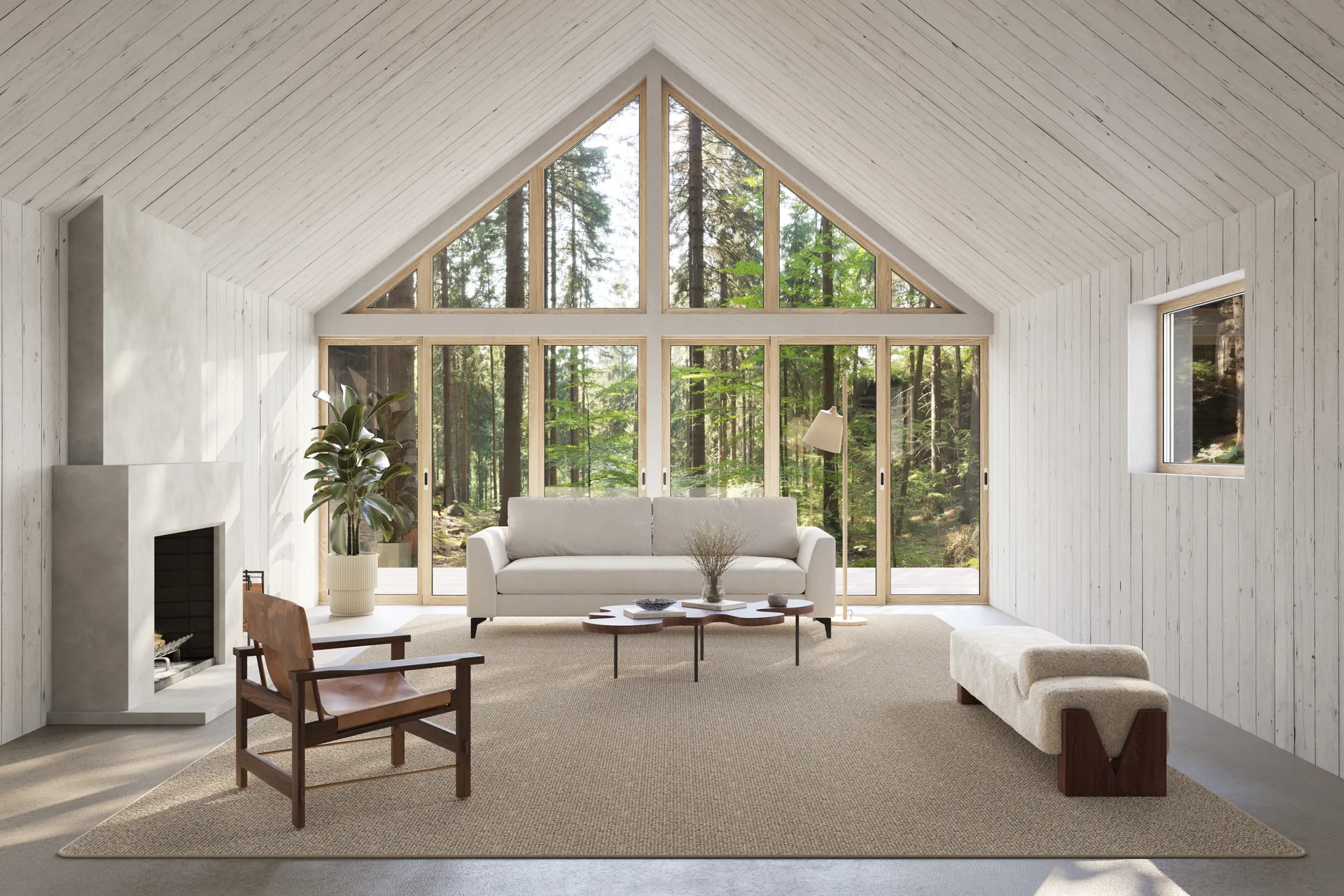 Fjellmyr rug, Natural beige, 300x400 cm Classic Collection