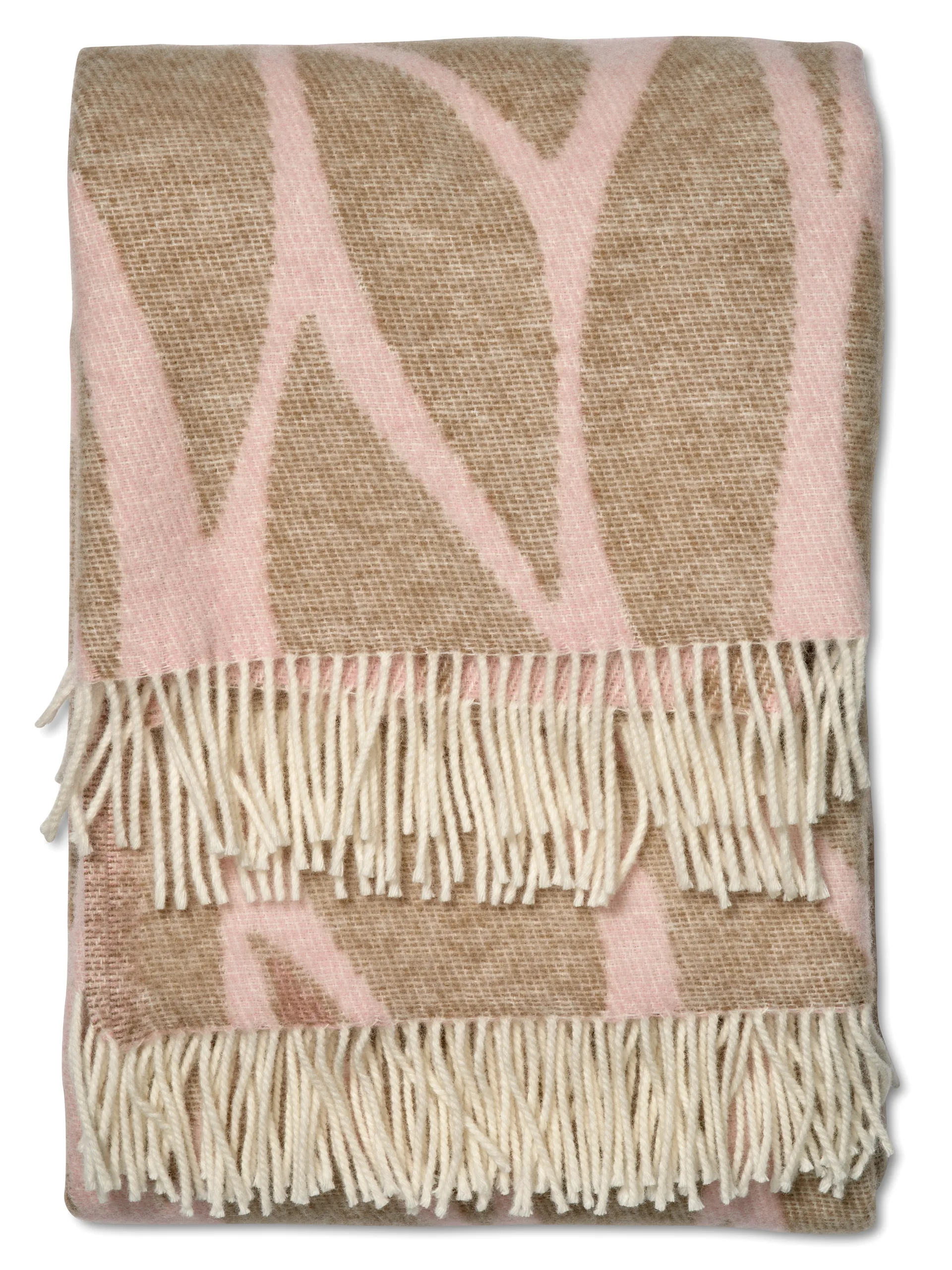 Folia throw 130x180 cm, Pink Classic Collection