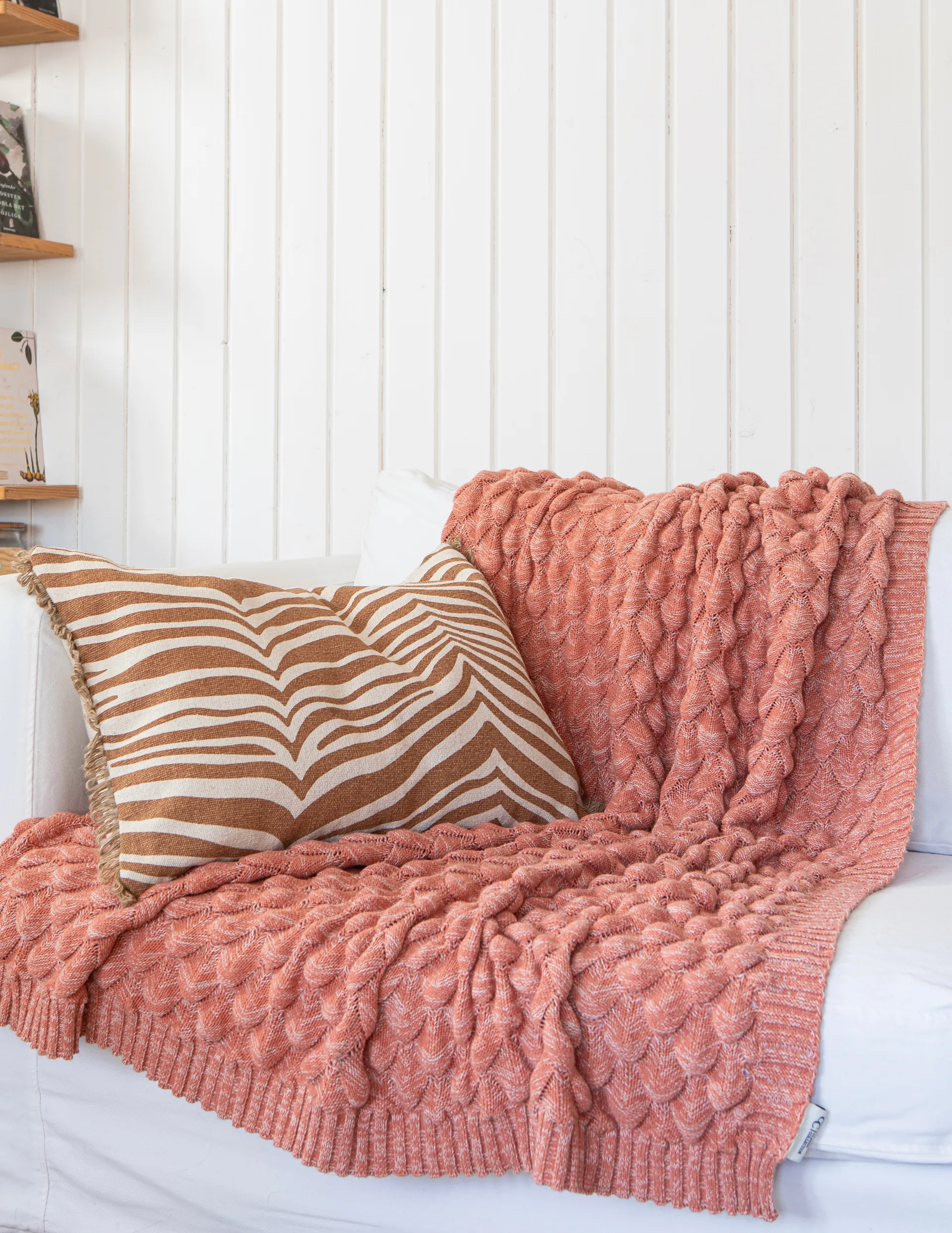 Gems throw 130x170 cm, Brown Classic Collection