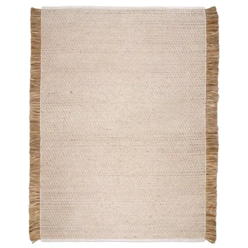 Goa rug 170x230 cm - White-jute - Classic Collection