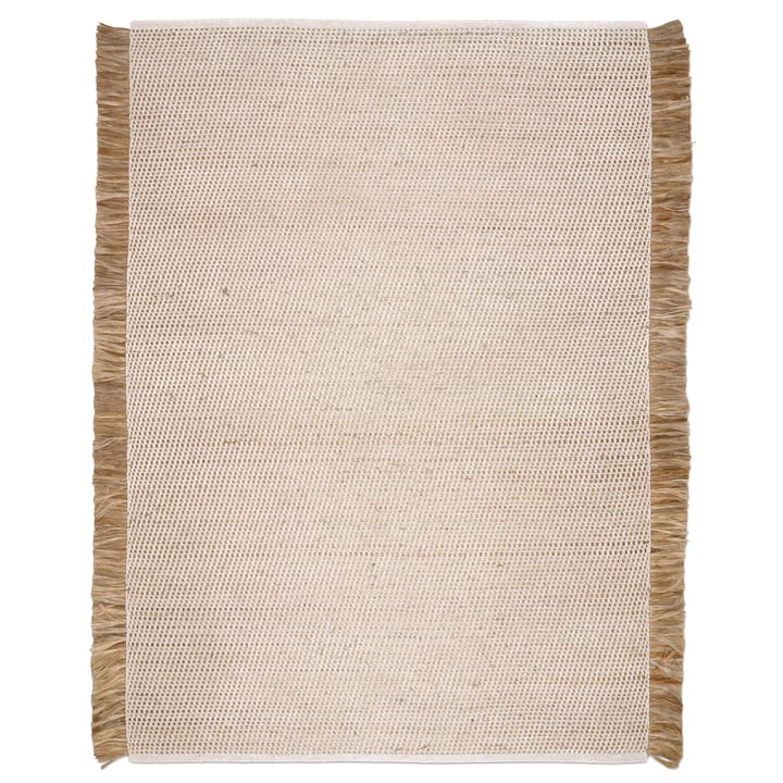 Goa rug  200x300 cm, White-Jute Classic Collection