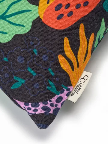 Heritage Garden cushion cover 50x50 cm - Black - Classic Collection