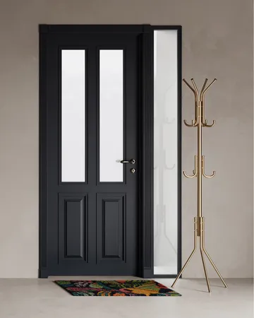 Heritage Garden doormat 60x90 cm - Black-multi - Classic Collection