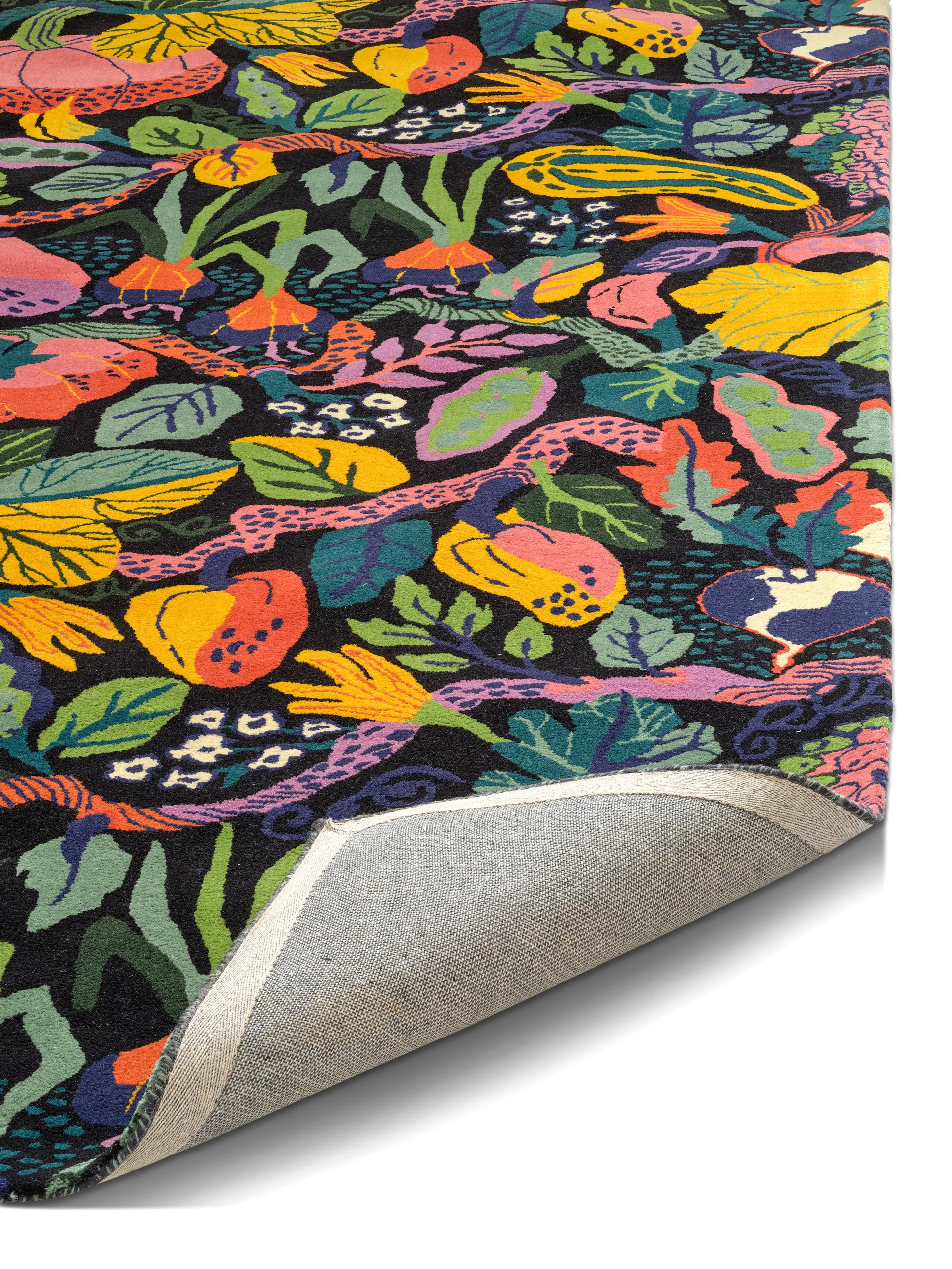 Heritage Garden rug, Charcoal-multi, 170x230 cm Classic Collection