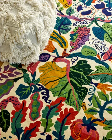 Heritage Garden rug - Cream-multi, 170x230 cm - Classic Collection