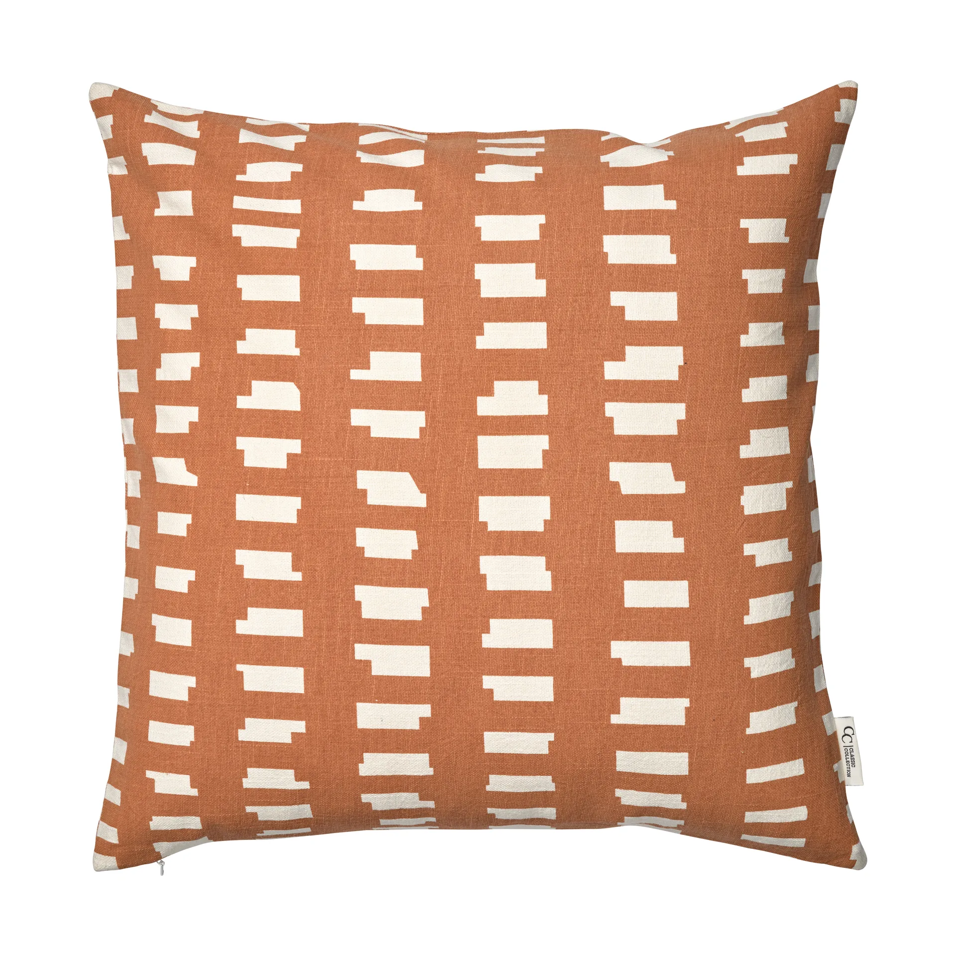Ikat Block cushion cover 50x50 cm, Brown Classic Collection