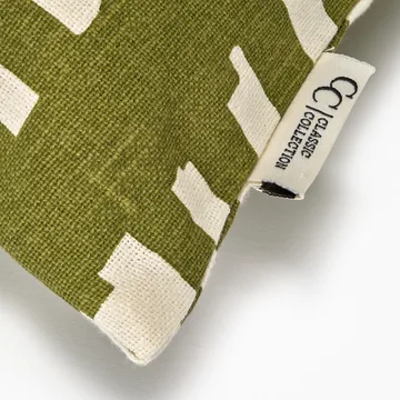 Ikat Block cushion cover 50x50 cm - Green - Classic Collection