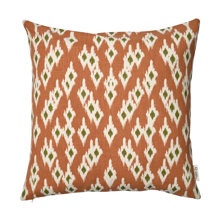 Ikat Diamond cushion cover 50x50 cm - Brown - Classic Collection