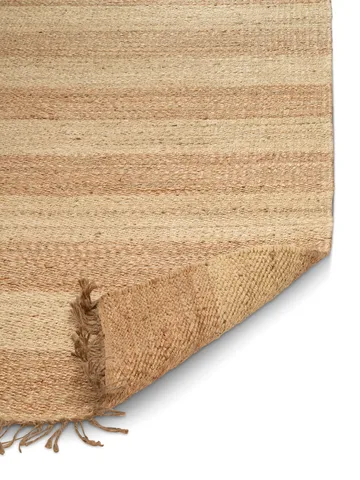 Jute Stripes rug - Natural jute, 200x300 cm - Classic Collection