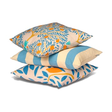 Lemon garden cushion cover 50x50 cm - Blue - Classic Collection