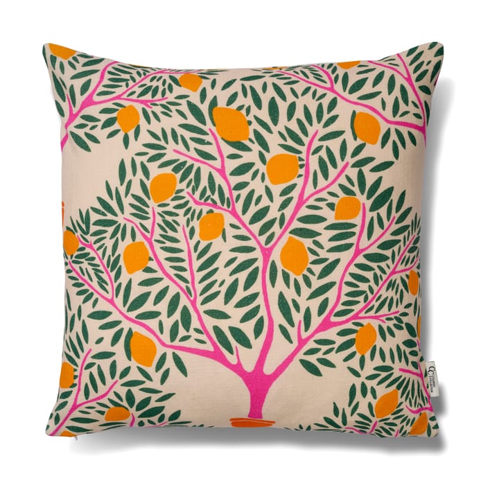 Lemon garden cushion cover 50x50 cm, Green Classic Collection