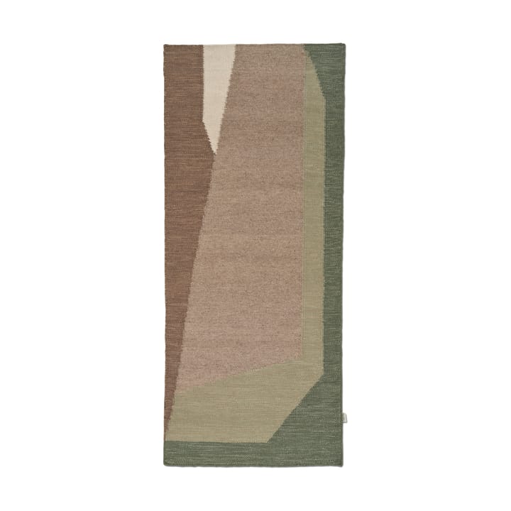 Levels hallway runner - Green, 80x200 cm. - Classic Collection