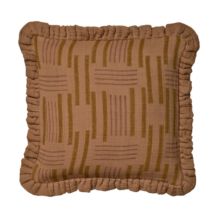 Lines cushion cover 50x50 cm - Amber - Classic Collection