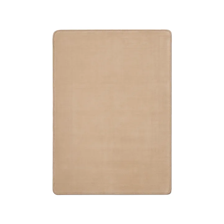 Lobby rug with overlock stitching - Beige, 300x400 cm - Classic Collection