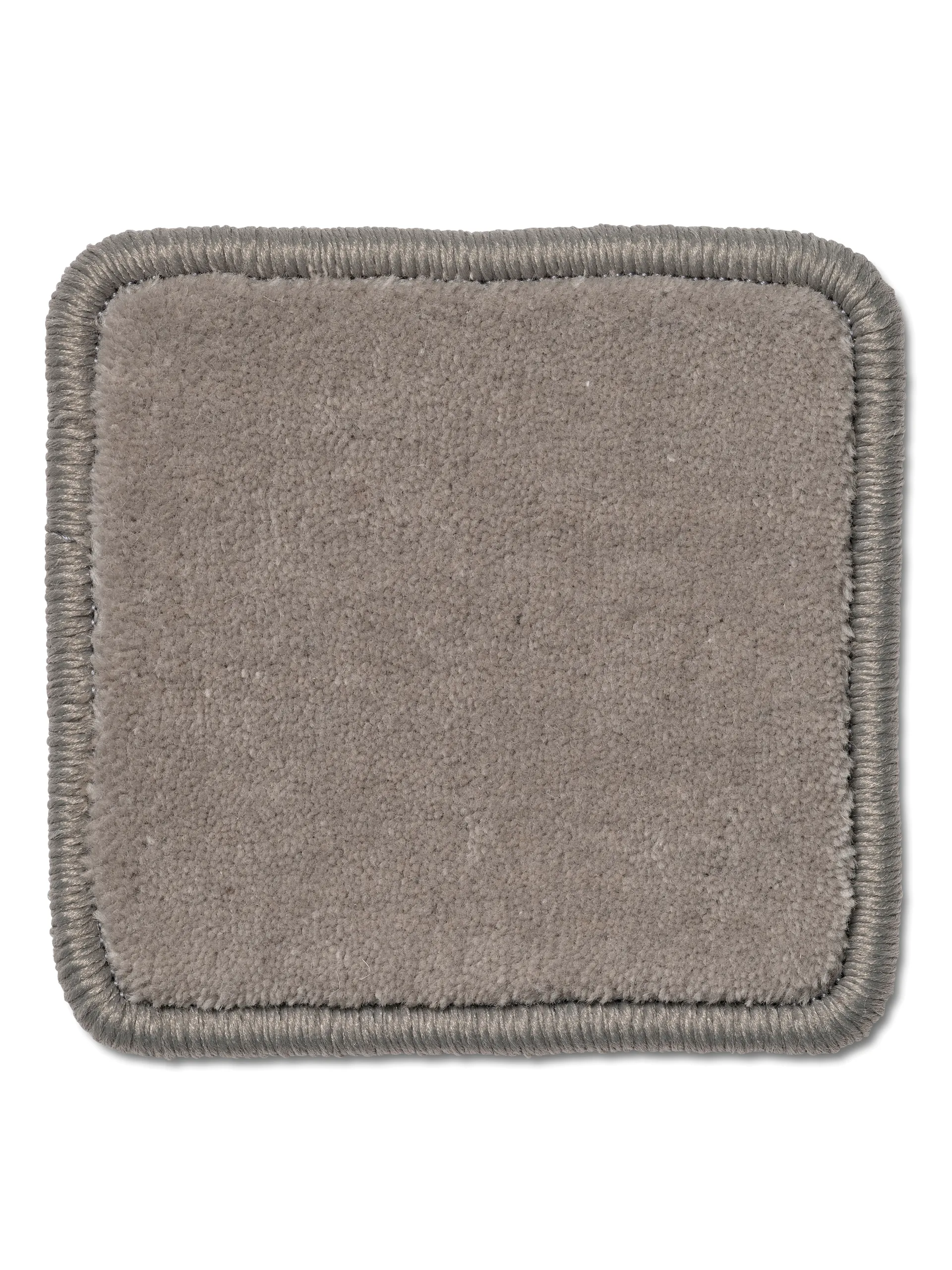 Lobby rug with overlock stitching, Grey, 300x400 cm Classic Collection