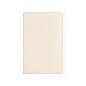 Lobby rug with overlock stitching - Off-white, 140x200 cm - Classic Collection