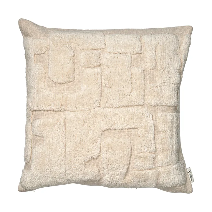 Lumi cushion cover 50x50 cm - White - Classic Collection