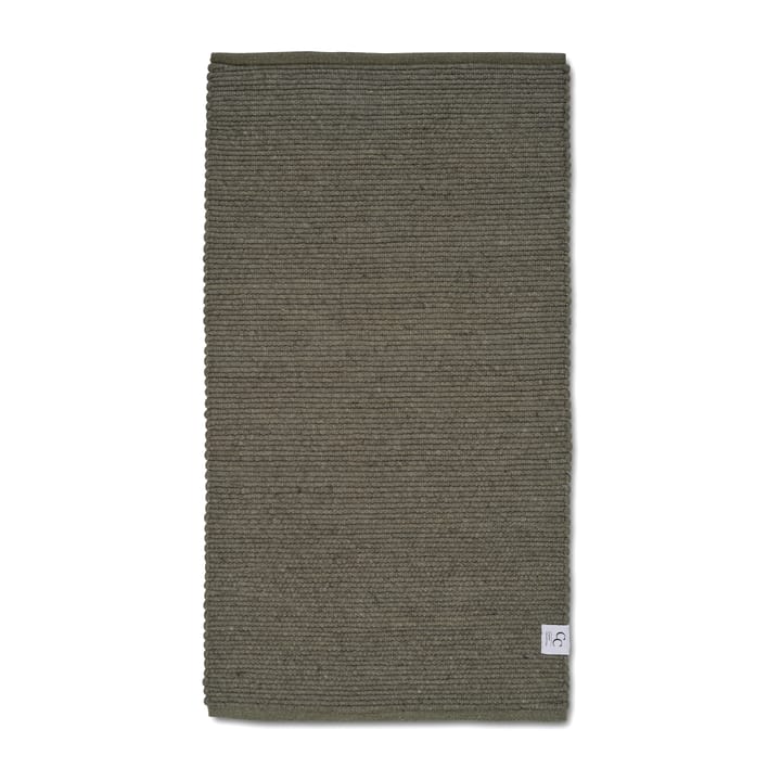 Merino Hallway runner - Dark green, 80x150 cm - Classic Collection