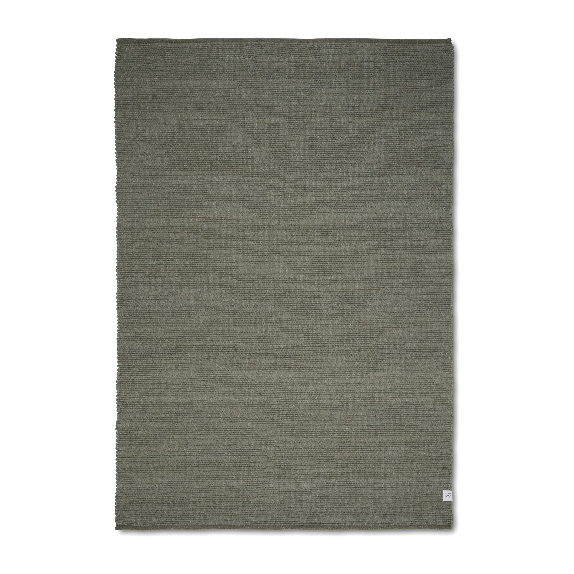 Merino wool carpet 170x230 cm, Dark green Classic Collection