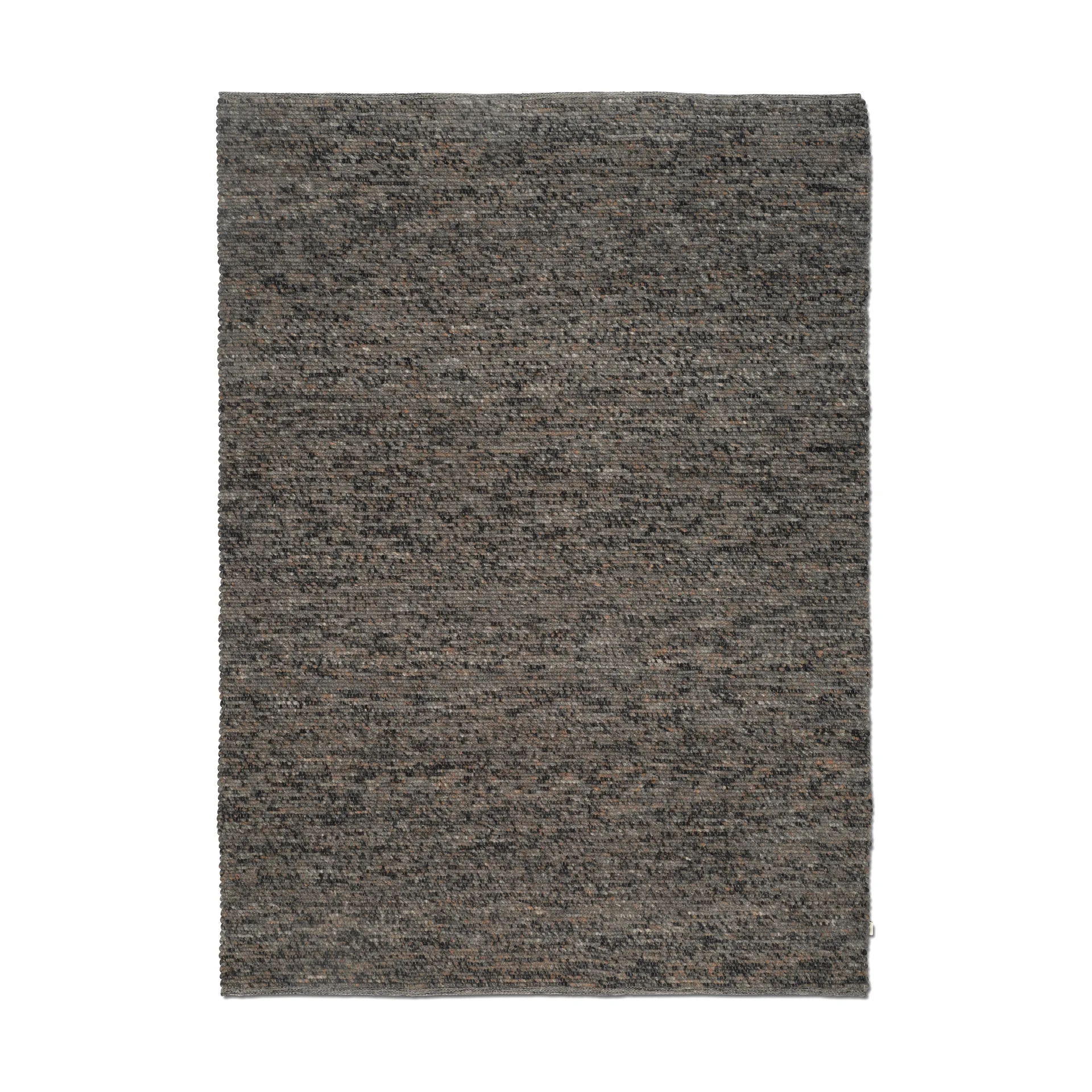 Merino wool carpet 170x230 cm, Grey melange Classic Collection